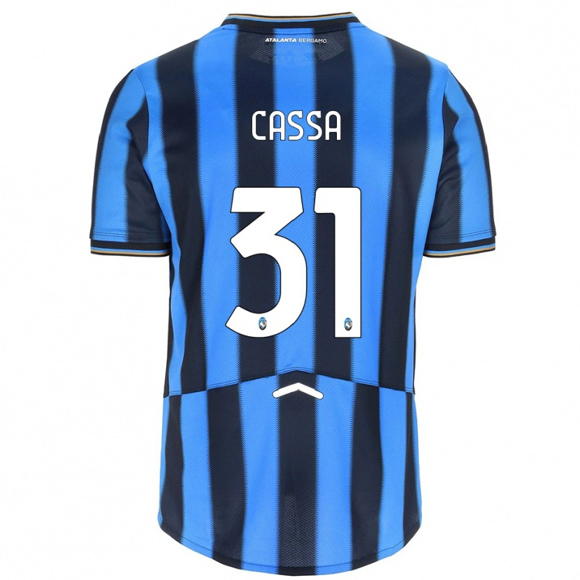 Danxen Herren Federico Cassa #31 Himmelblau Schwarz Heimtrikot Trikot 2025/26 T-Shirt Österreich