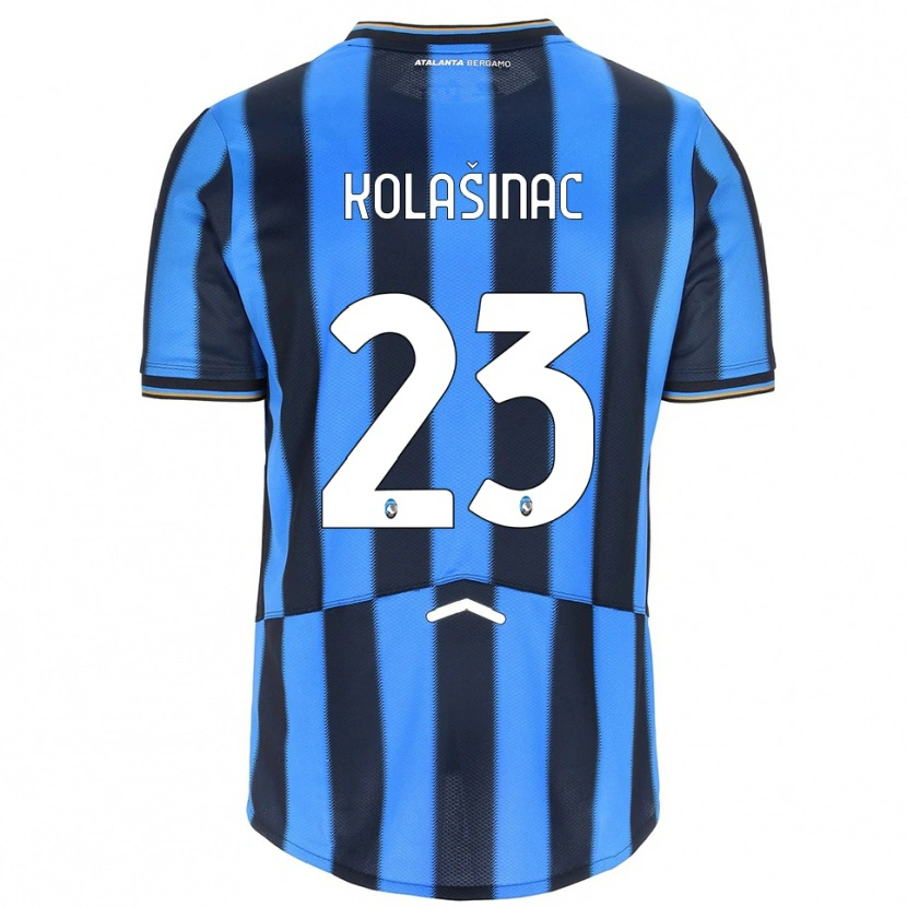 Danxen Herren Sead Kolasinac #23 Himmelblau Schwarz Heimtrikot Trikot 2025/26 T-Shirt Österreich