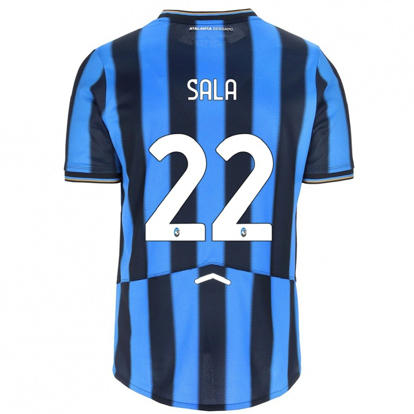 Danxen Herren Lorenzo Sala #22 Himmelblau Schwarz Heimtrikot Trikot 2025/26 T-Shirt Österreich