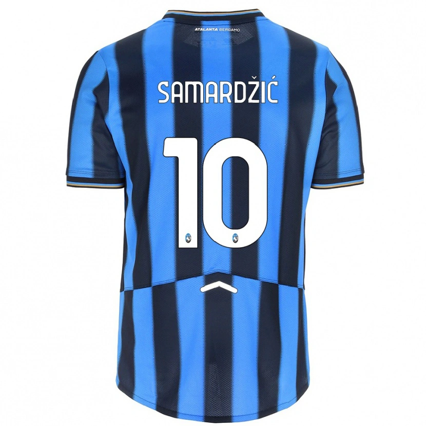Danxen Herren Lazar Samardžić #10 Himmelblau Schwarz Heimtrikot Trikot 2025/26 T-Shirt Österreich
