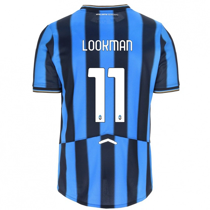 Danxen Herren Ademola Lookman #11 Himmelblau Schwarz Heimtrikot Trikot 2025/26 T-Shirt Österreich