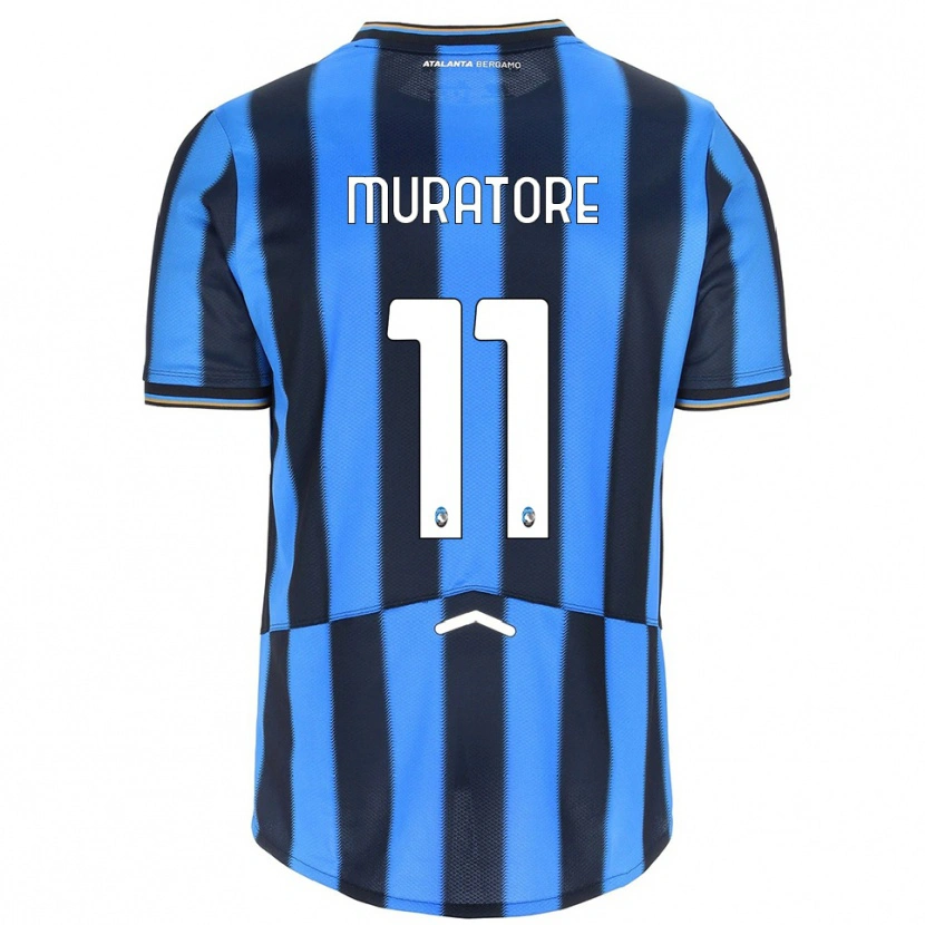 Danxen Herren Simone Muratore #11 Himmelblau Schwarz Heimtrikot Trikot 2025/26 T-Shirt Österreich