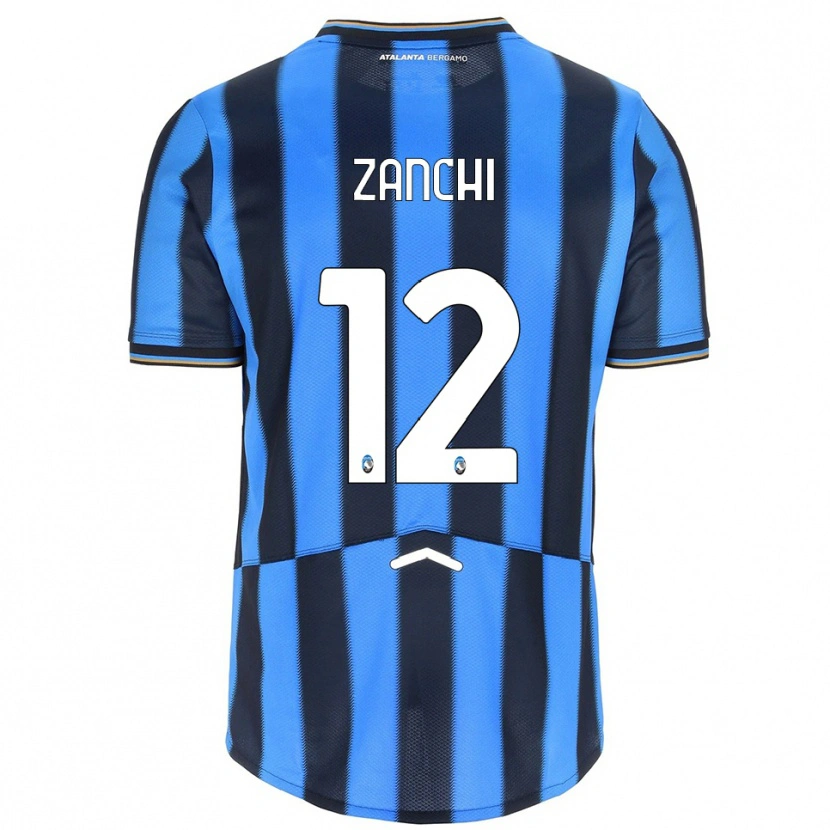 Danxen Herren Edoardo Zanchi #12 Himmelblau Schwarz Heimtrikot Trikot 2025/26 T-Shirt Österreich