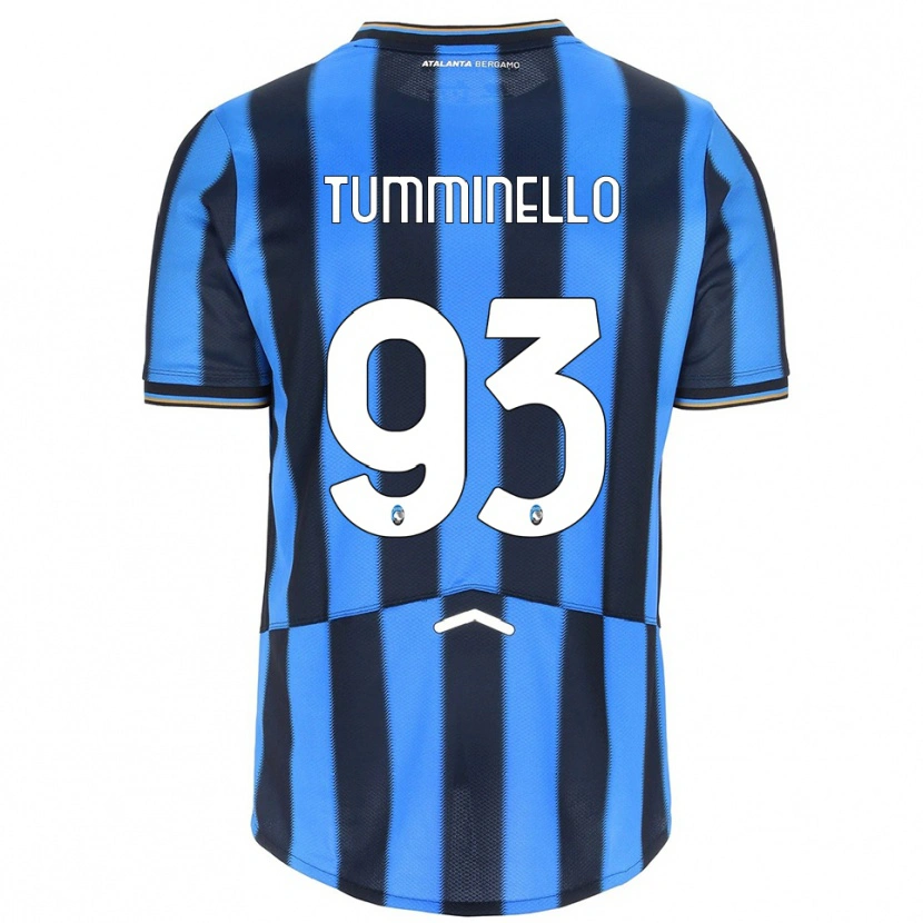 Danxen Herren Marco Tumminello #93 Himmelblau Schwarz Heimtrikot Trikot 2025/26 T-Shirt Österreich
