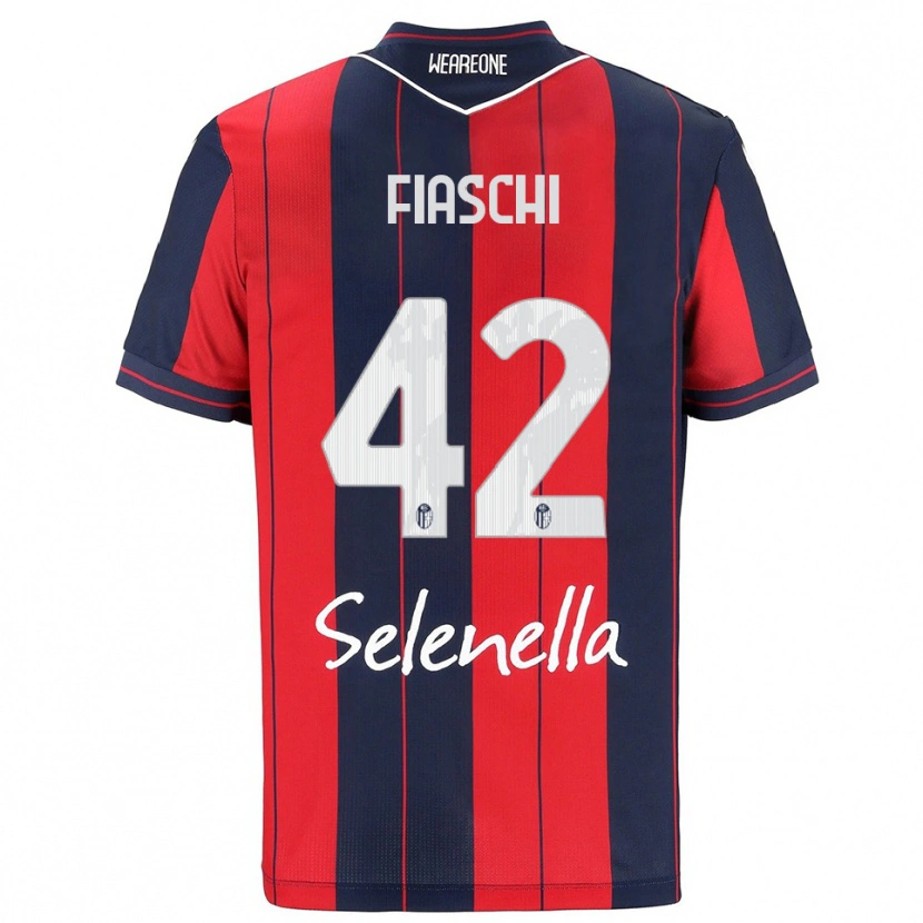 Danxen Herren Marco Fiaschi #42 Rot Marineblau Heimtrikot Trikot 2025/26 T-Shirt Österreich