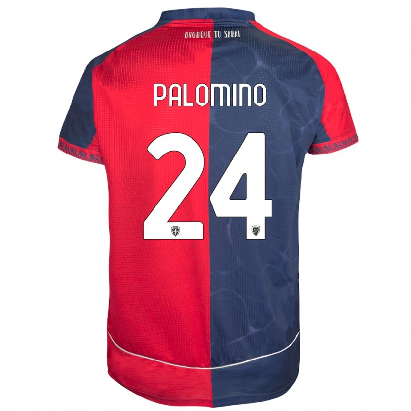 Danxen Herren Jose Luis Palomino #24 Rot Marineblau Heimtrikot Trikot 2025/26 T-Shirt Österreich