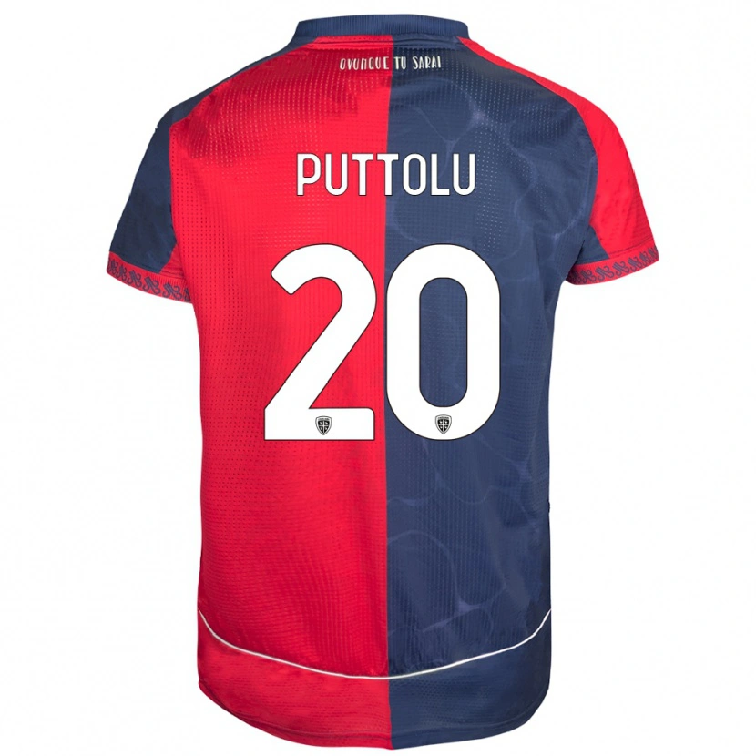 Danxen Herren Diego Puttolu #20 Rot Marineblau Heimtrikot Trikot 2025/26 T-Shirt Österreich