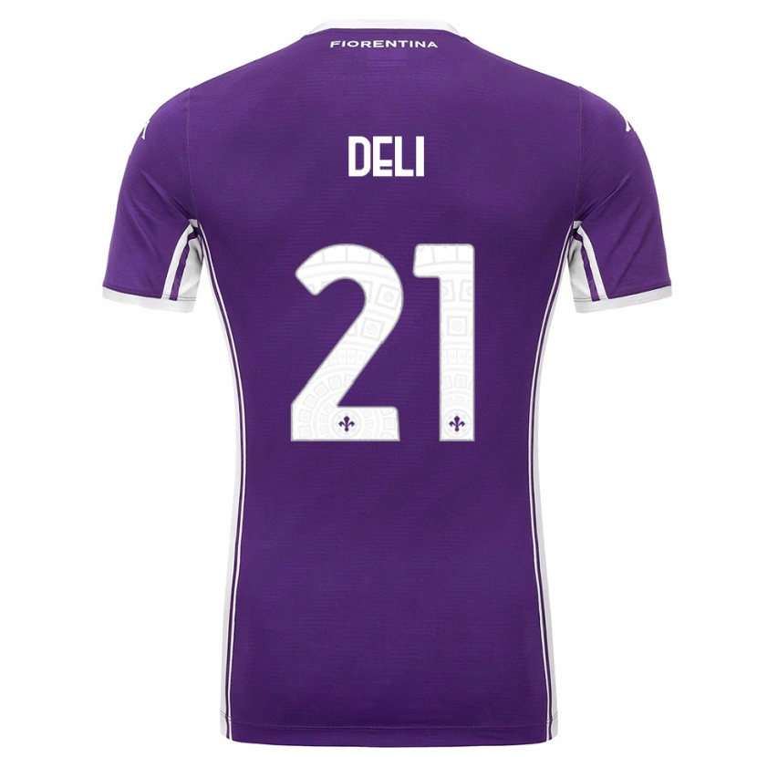 Danxen Herren Lapo Deli #21 Lila Weiß Heimtrikot Trikot 2025/26 T-Shirt Österreich