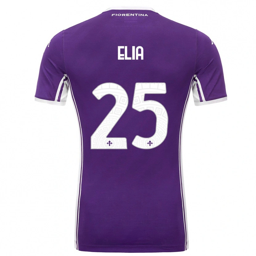 Danxen Herren Mirko Elia #25 Lila Weiß Heimtrikot Trikot 2025/26 T-Shirt Österreich