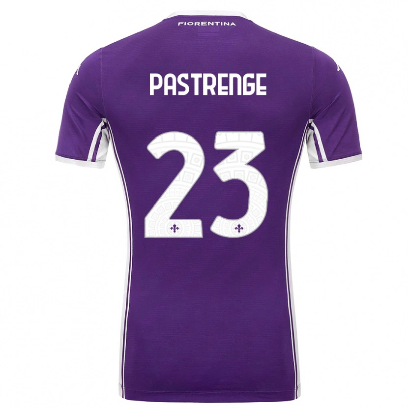 Danxen Herren Lucia Pastrenge #23 Lila Weiß Heimtrikot Trikot 2025/26 T-Shirt Österreich