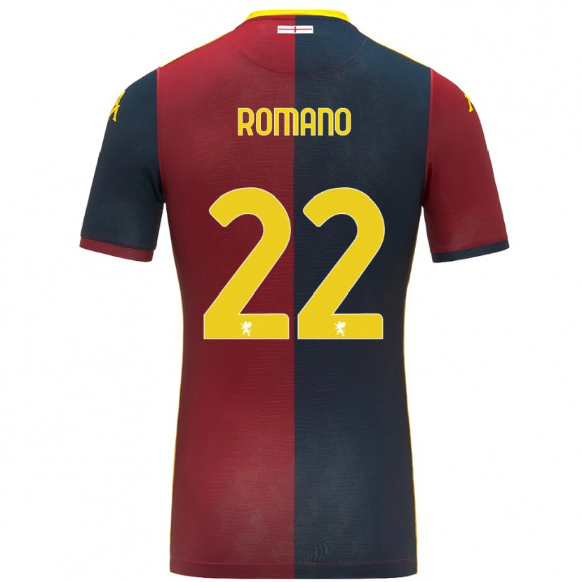 Danxen Herren Andrew Romano #22 Rot Königsblau Heimtrikot Trikot 2025/26 T-Shirt Österreich
