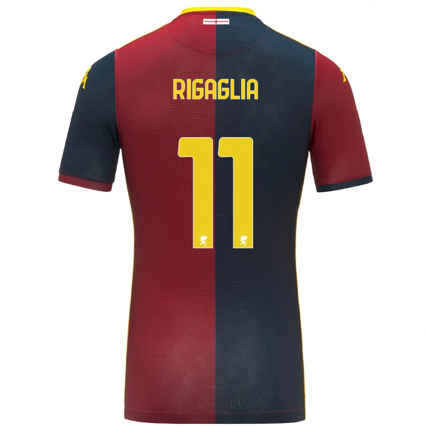 Danxen Herren Alison Rigaglia #11 Rot Königsblau Heimtrikot Trikot 2025/26 T-Shirt Österreich