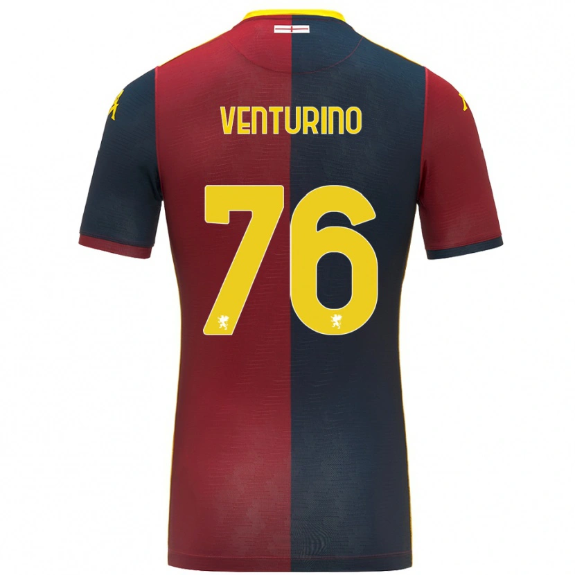 Danxen Herren Lorenzo Venturino #76 Rot Königsblau Heimtrikot Trikot 2025/26 T-Shirt Österreich