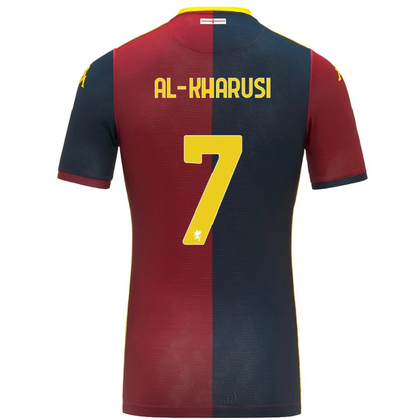 Danxen Herren Suhayb Al-Kharusi #7 Rot Königsblau Heimtrikot Trikot 2025/26 T-Shirt Österreich