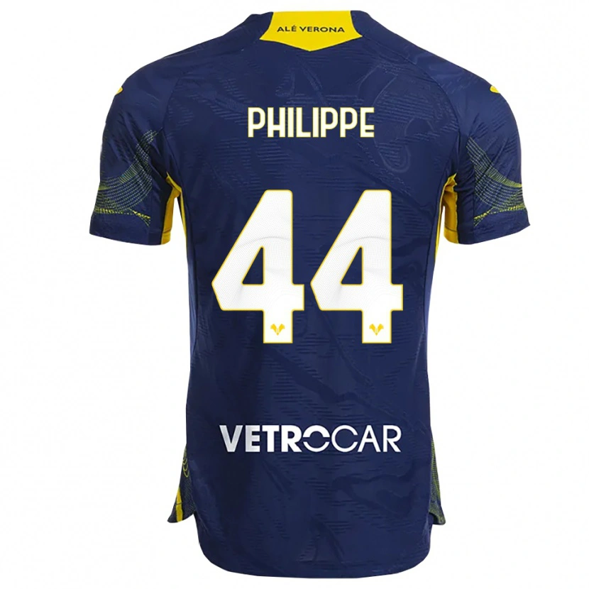 Danxen Herren Mathis Amanu Philippe #44 Marineblau Gelb Heimtrikot Trikot 2025/26 T-Shirt Österreich