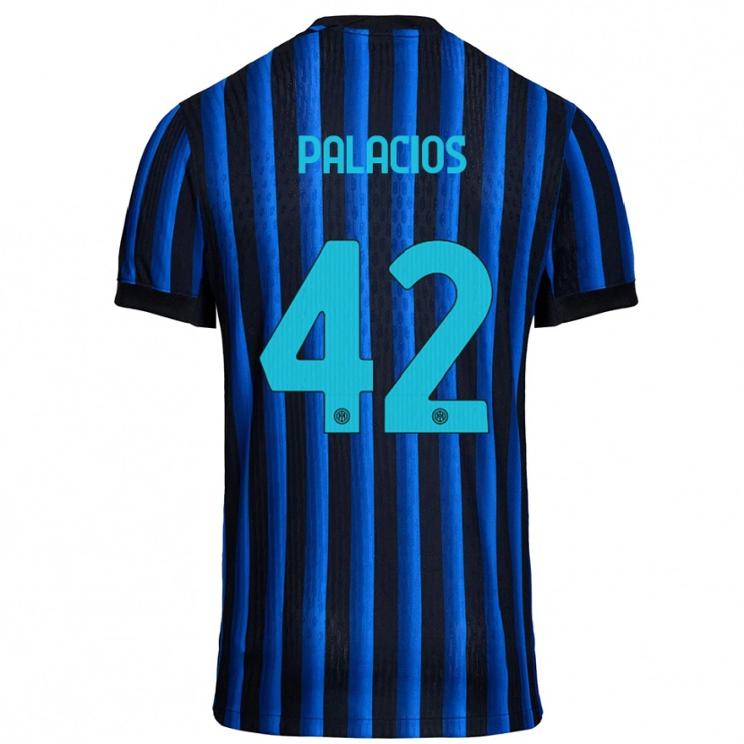 Danxen Herren Tomás Palacios #42 Schwarz Blau Heimtrikot Trikot 2025/26 T-Shirt Österreich