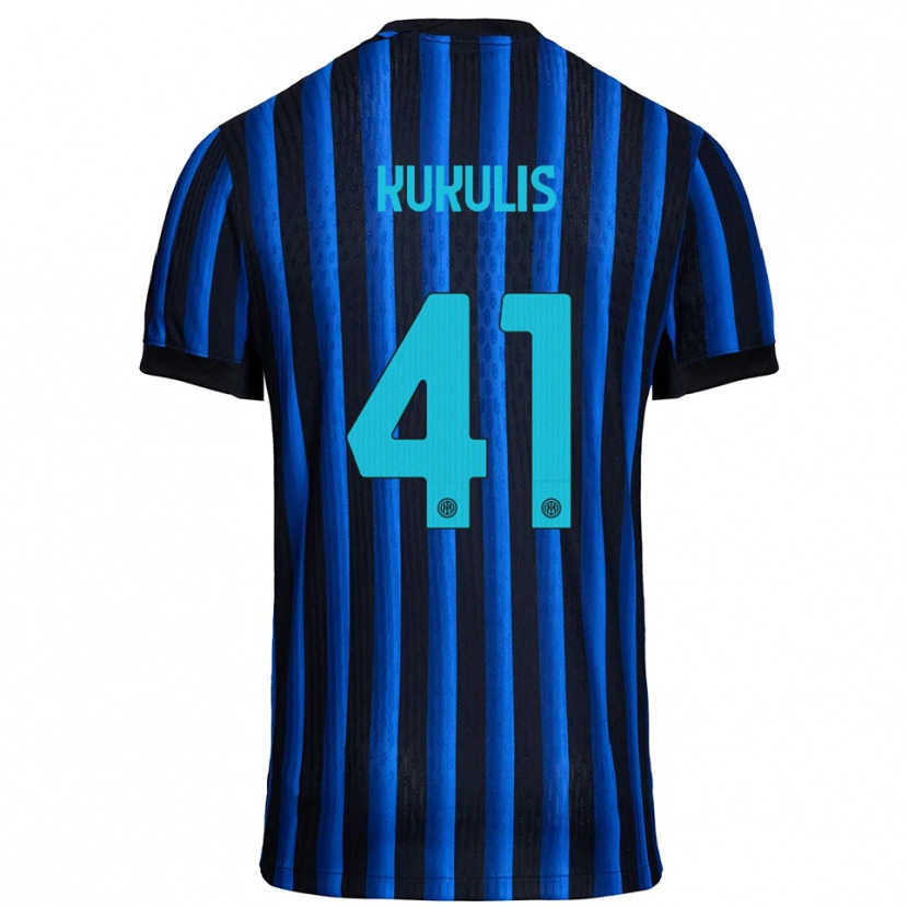 Danxen Herren Roberts Kukulis #41 Schwarz Blau Heimtrikot Trikot 2025/26 T-Shirt Österreich