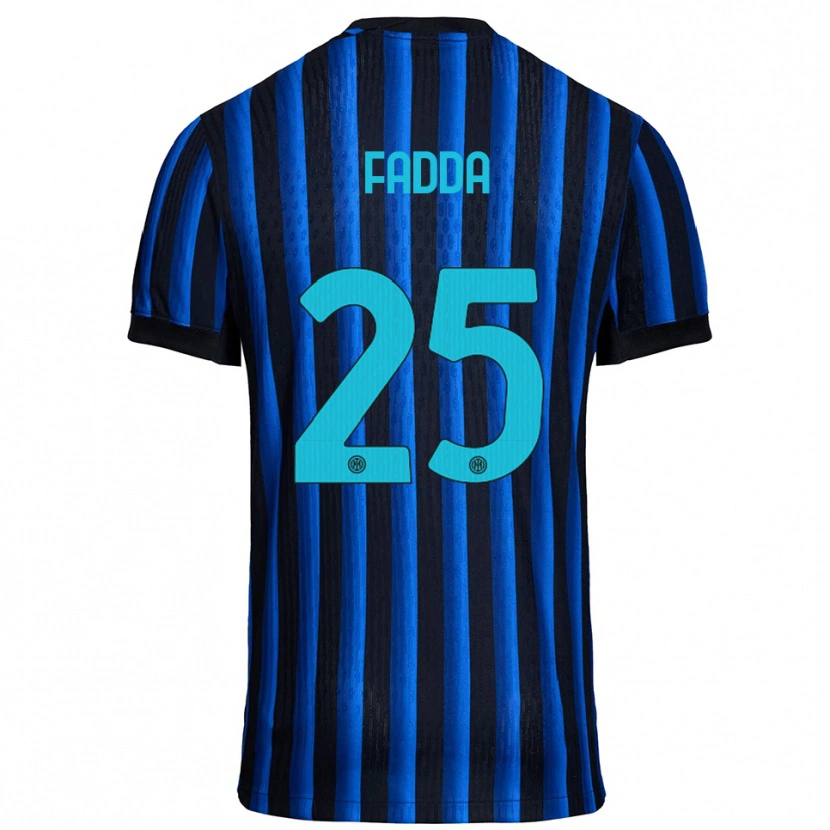 Danxen Herren Paola Fadda #25 Schwarz Blau Heimtrikot Trikot 2025/26 T-Shirt Österreich