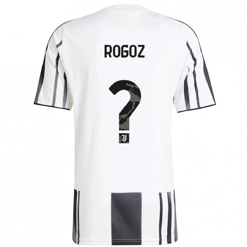 Danxen Herren Nicolas Rogoz #0 Weiß Schwarz Heimtrikot Trikot 2025/26 T-Shirt Österreich