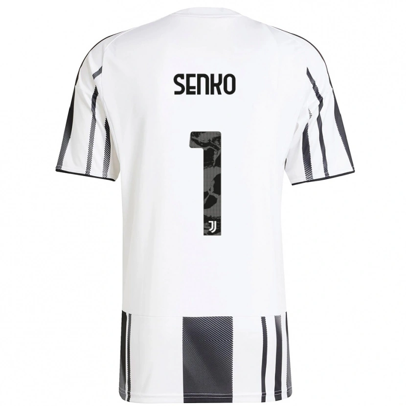 Danxen Herren Zsombor Senko #1 Weiß Schwarz Heimtrikot Trikot 2025/26 T-Shirt Österreich