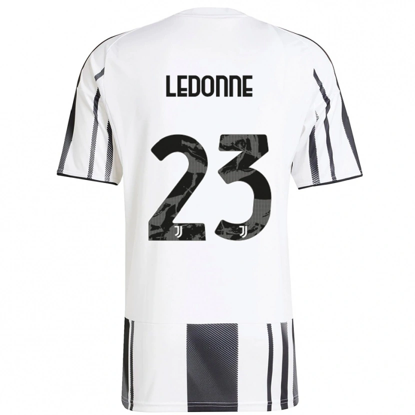 Danxen Herren Nicolo Ledonne #23 Weiß Schwarz Heimtrikot Trikot 2025/26 T-Shirt Österreich