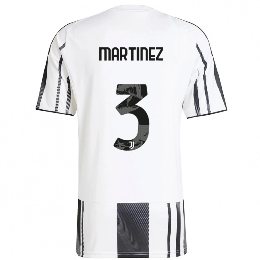 Danxen Herren Bruno Martinez #3 Weiß Schwarz Heimtrikot Trikot 2025/26 T-Shirt Österreich