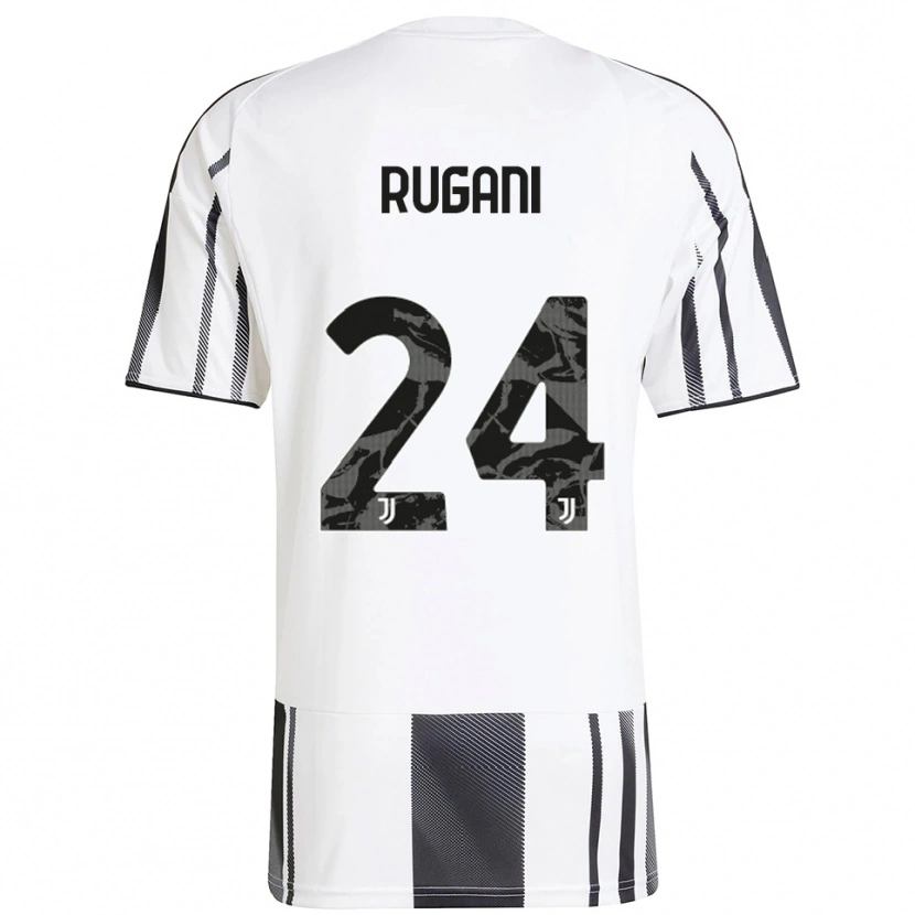 Danxen Herren Daniele Rugani #24 Weiß Schwarz Heimtrikot Trikot 2025/26 T-Shirt Österreich