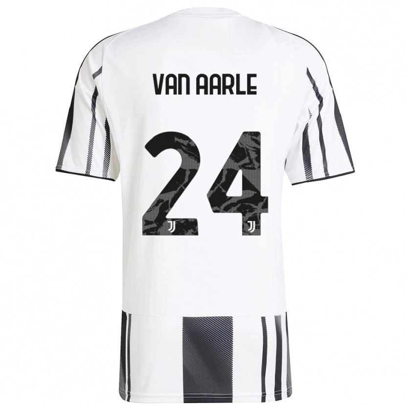 Danxen Herren Shane Van Aarle #24 Weiß Schwarz Heimtrikot Trikot 2025/26 T-Shirt Österreich