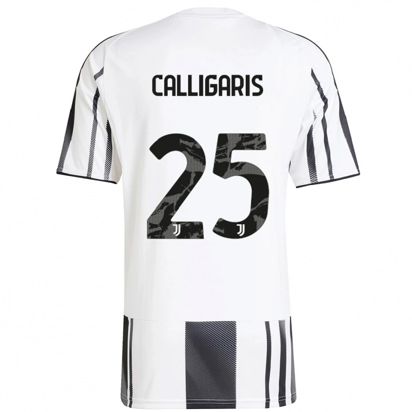 Danxen Herren Viola Calligaris #25 Weiß Schwarz Heimtrikot Trikot 2025/26 T-Shirt Österreich