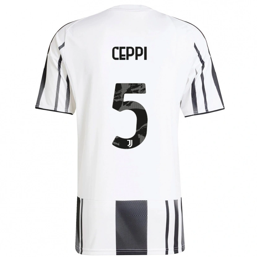 Danxen Herren Paolo Ceppi #5 Weiß Schwarz Heimtrikot Trikot 2025/26 T-Shirt Österreich