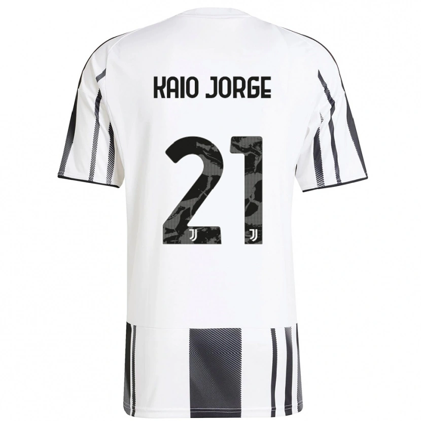 Danxen Herren Kaio Jorge #21 Weiß Schwarz Heimtrikot Trikot 2025/26 T-Shirt Österreich