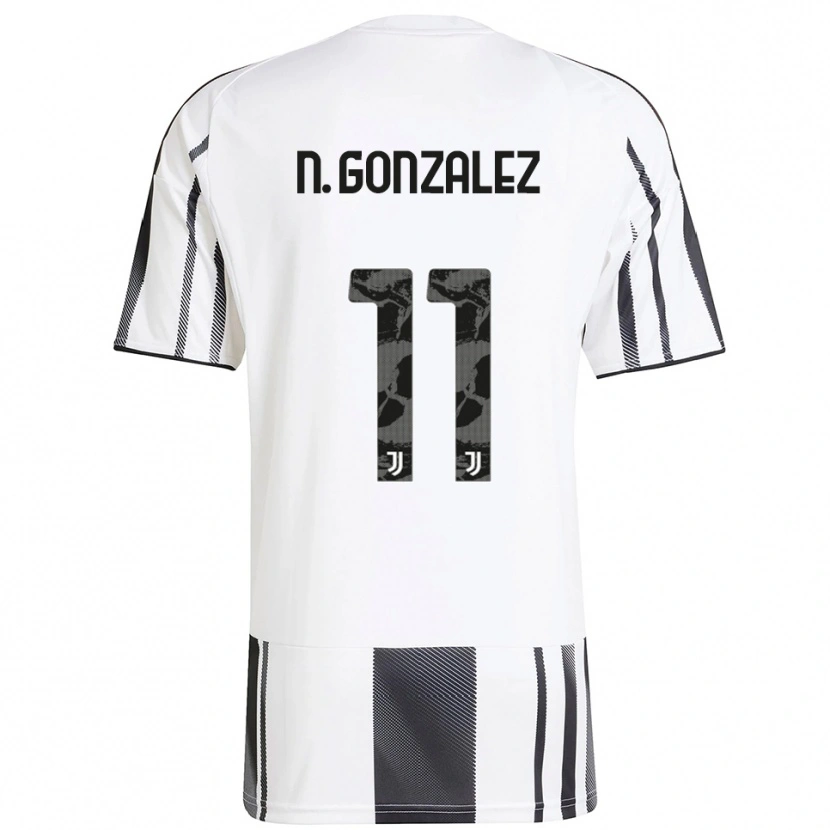 Danxen Herren Nico González #11 Weiß Schwarz Heimtrikot Trikot 2025/26 T-Shirt Österreich