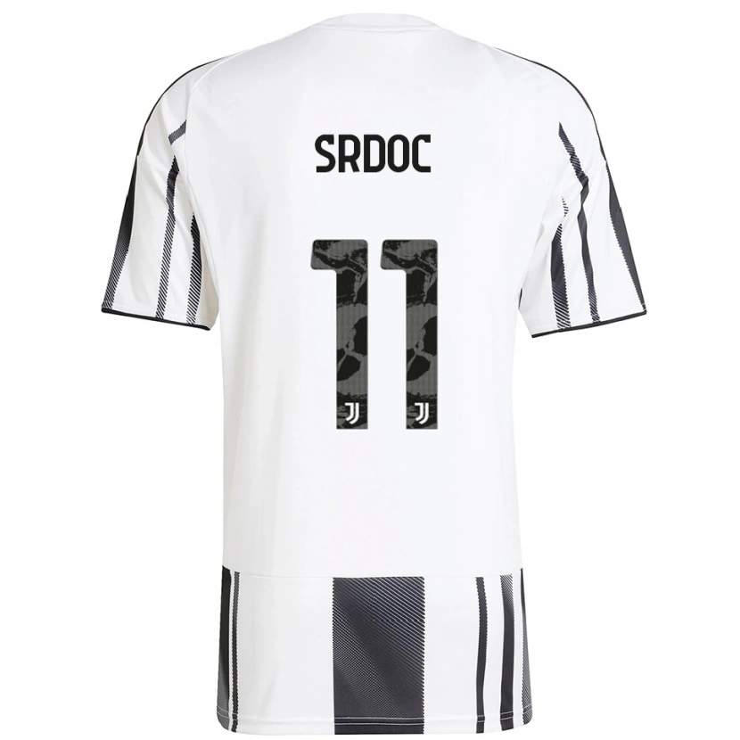 Danxen Herren Ivano Srdoc #11 Weiß Schwarz Heimtrikot Trikot 2025/26 T-Shirt Österreich