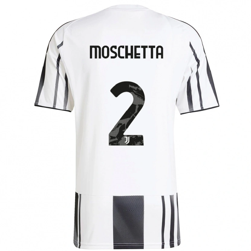 Danxen Herren Lorenzo Moschetta #2 Weiß Schwarz Heimtrikot Trikot 2025/26 T-Shirt Österreich