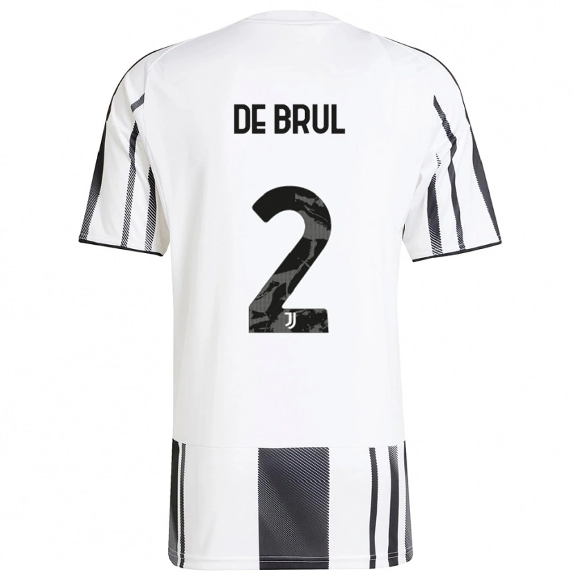 Danxen Herren Maxime De Brul #2 Weiß Schwarz Heimtrikot Trikot 2025/26 T-Shirt Österreich