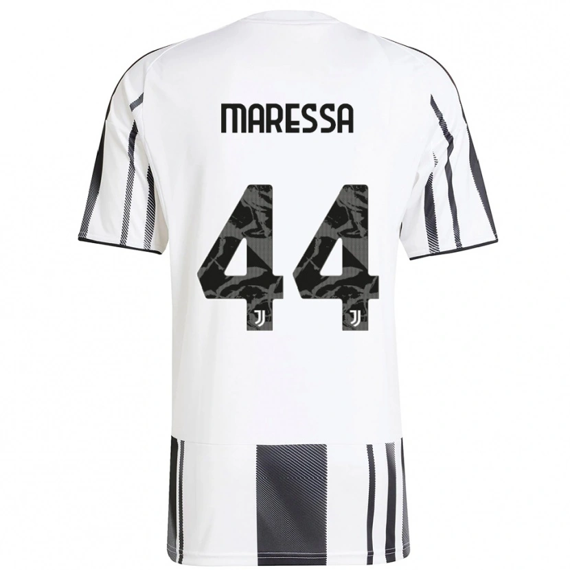 Danxen Herren Tommaso Maressa #44 Weiß Schwarz Heimtrikot Trikot 2025/26 T-Shirt Österreich