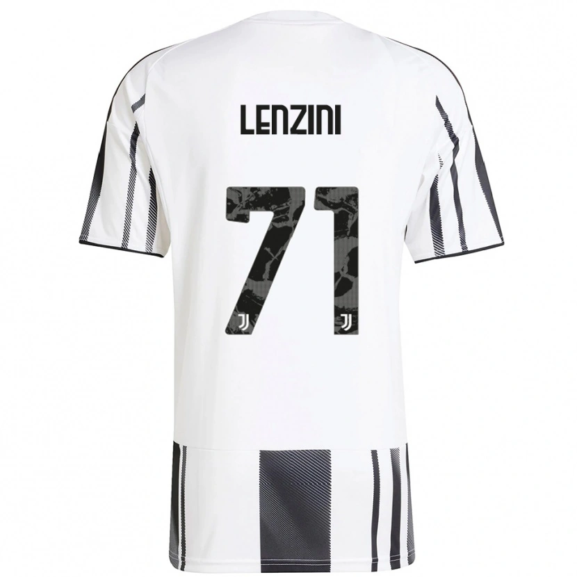 Danxen Herren Martina Lenzini #71 Weiß Schwarz Heimtrikot Trikot 2025/26 T-Shirt Österreich