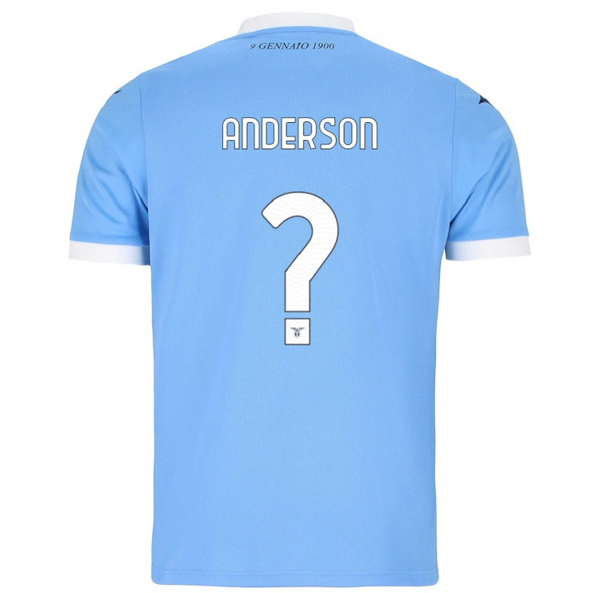 Danxen Herren Andre Anderson #0 Himmelblau Weiß Heimtrikot Trikot 2025/26 T-Shirt Österreich