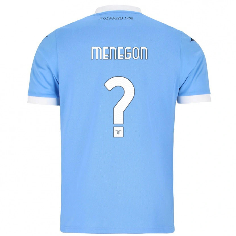Danxen Herren Riccardo Menegon #0 Himmelblau Weiß Heimtrikot Trikot 2025/26 T-Shirt Österreich