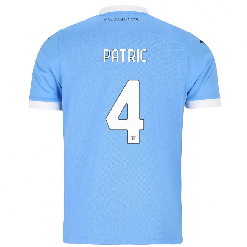 Danxen Herren Patric #4 Himmelblau Weiß Heimtrikot Trikot 2025/26 T-Shirt Österreich