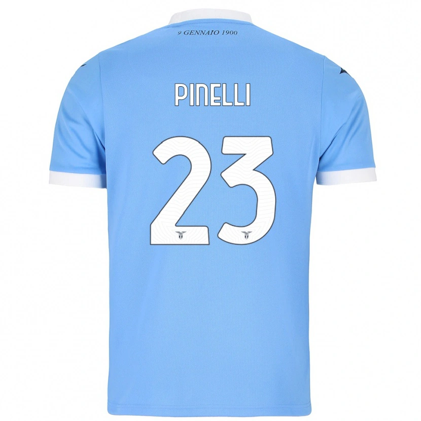 Danxen Herren Pietro Pinelli #23 Himmelblau Weiß Heimtrikot Trikot 2025/26 T-Shirt Österreich