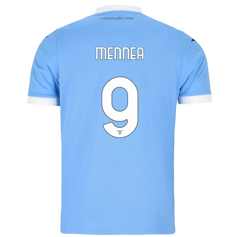 Danxen Herren Carmine Mennea #9 Himmelblau Weiß Heimtrikot Trikot 2025/26 T-Shirt Österreich