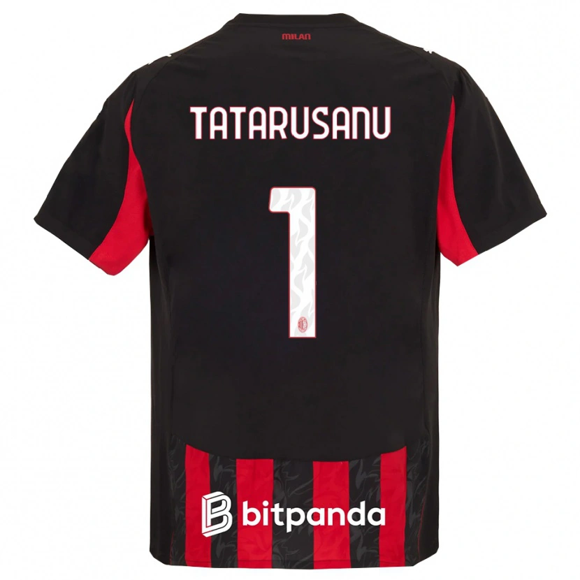 Danxen Herren Ciprian Tatarusanu #1 Rot Schwarz Heimtrikot Trikot 2025/26 T-Shirt Österreich