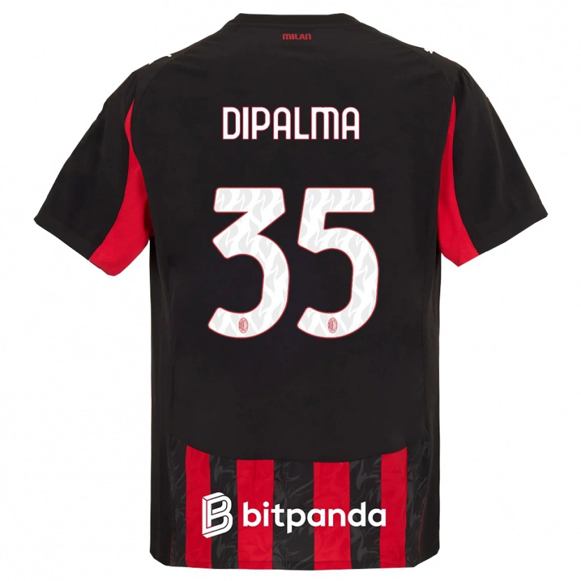 Danxen Herren Matteo Dipalma #35 Rot Schwarz Heimtrikot Trikot 2025/26 T-Shirt Österreich