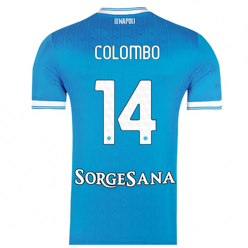 Danxen Herren Sofia Colombo #14 Himmelblau Weiß Heimtrikot Trikot 2025/26 T-Shirt Österreich
