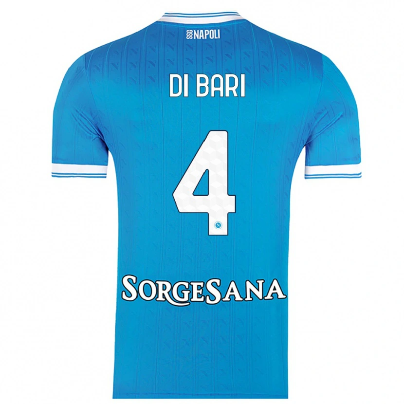 Danxen Herren Martina Di Bari #4 Himmelblau Weiß Heimtrikot Trikot 2025/26 T-Shirt Österreich