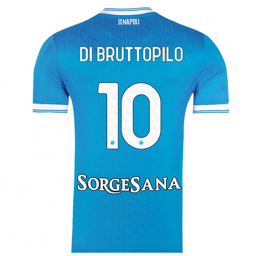 Danxen Herren Giuseppe Ambrosino Di Bruttopilo #10 Himmelblau Weiß Heimtrikot Trikot 2025/26 T-Shirt Österreich