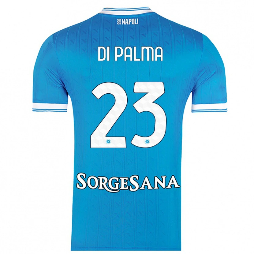 Danxen Herren Manuel Di Palma #23 Himmelblau Weiß Heimtrikot Trikot 2025/26 T-Shirt Österreich