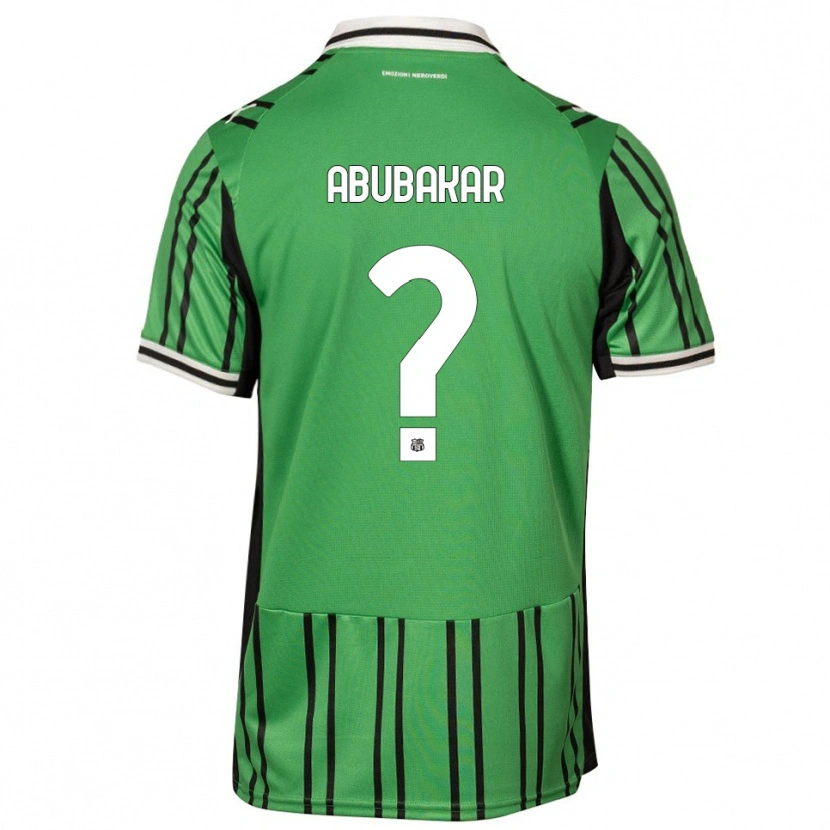 Danxen Herren Salim Abubakar #0 Grün Schwarz Heimtrikot Trikot 2025/26 T-Shirt Österreich