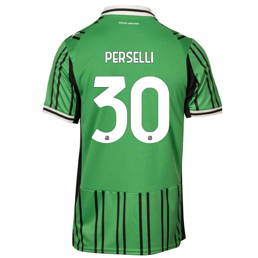 Danxen Herren Manuela Perselli #30 Grün Schwarz Heimtrikot Trikot 2025/26 T-Shirt Österreich